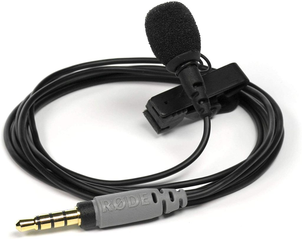 Rode smartLav+ Omni-directional Wired Lavalier Microphone for iPhone and Smartphones